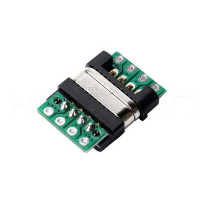 Self-mating 4 pin magnetic charger male female pogo pin connector pcb HytePro